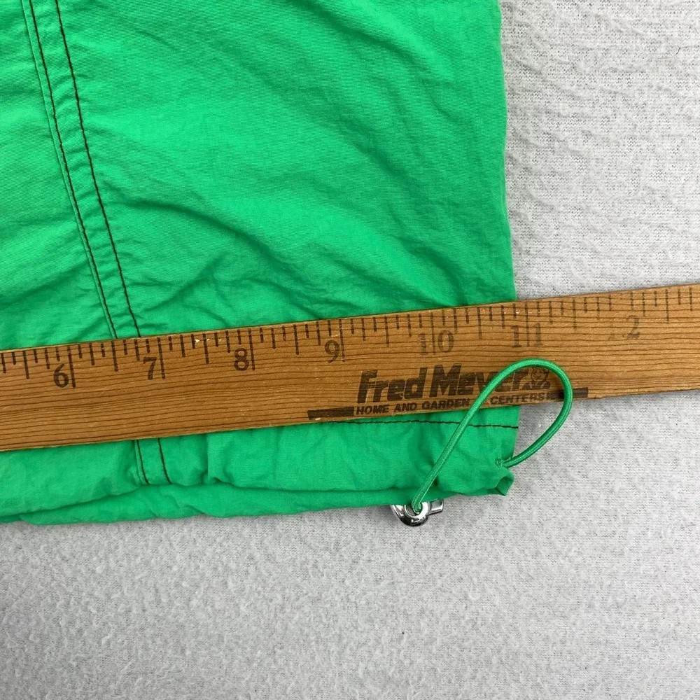 Love Tree Parachute Cargo Pants Womens Medium Green Streetwear Nylon Y2K Baggy - Picture 10 of 11